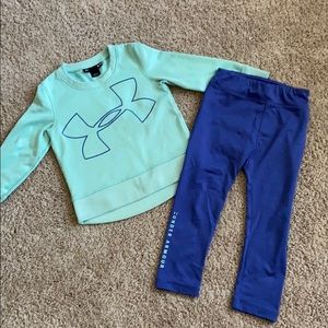 Under Armor toddler girl set